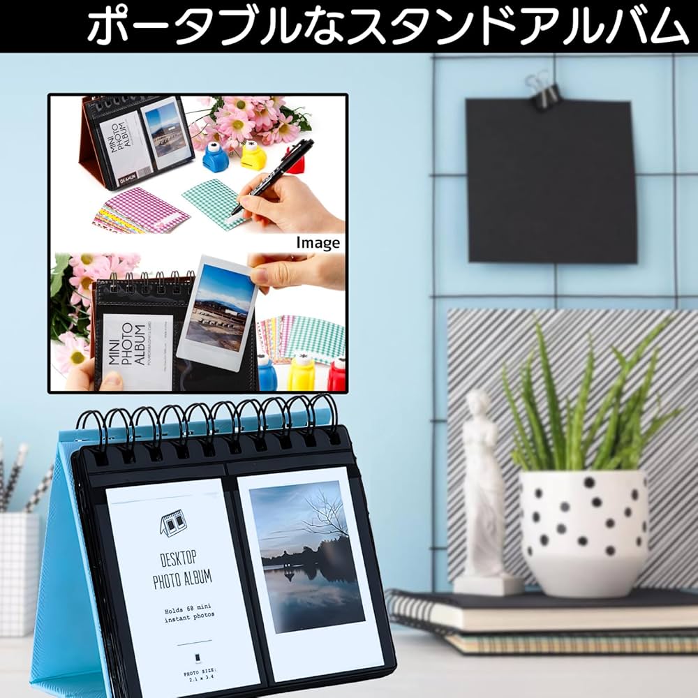 AHOF アホプ　スティーブン　ポラ　チェキ Amazon.co.jp: VOW&ZON Cheki Album Book Film for instax mini